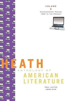 the heath anthology of american literature contemporary period 1945 to the present volume e heath anthologies PDF