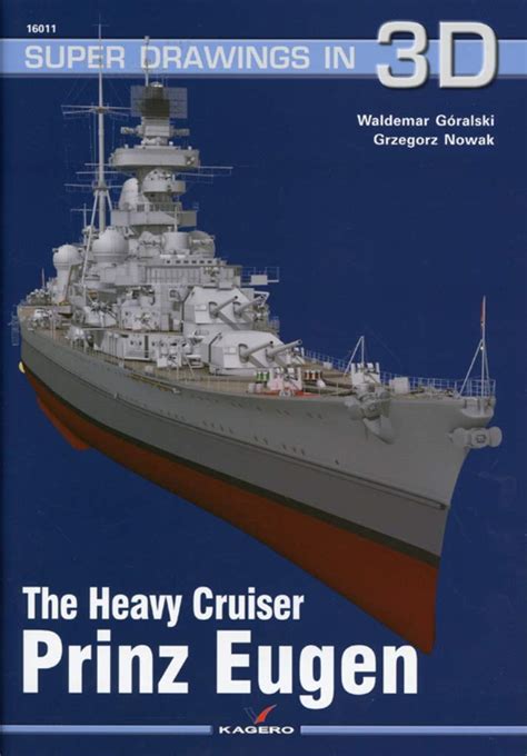 the heavy cruiser prinz eugen super drawings in 3d PDF