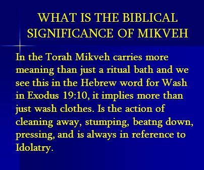 the hebrew word miqveh washing and the greek word pdf Epub