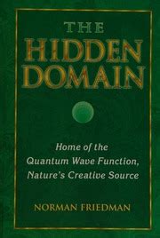 the hidden domain home of the quantum wave function natures creative source Kindle Editon