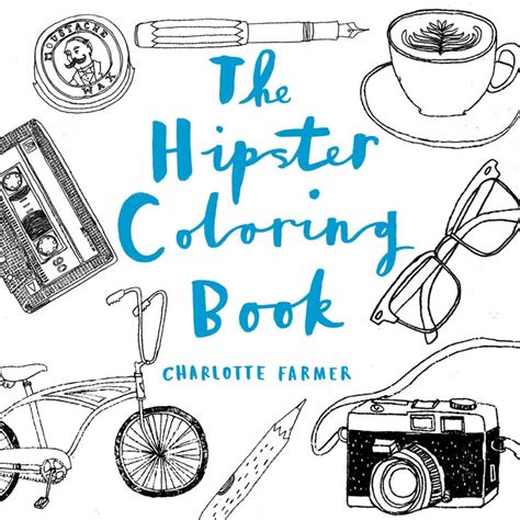 the hipster coloring book PDF