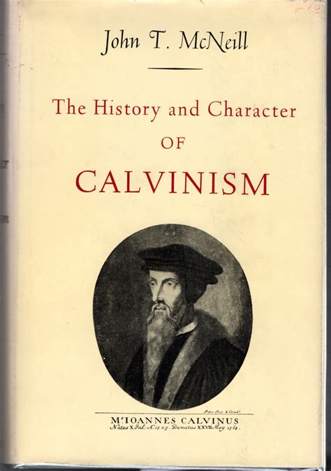 the history and character of calvinism PDF