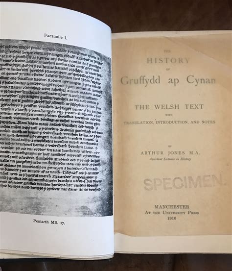 the history of gruffydd ap cynan the welsh text 1910 PDF