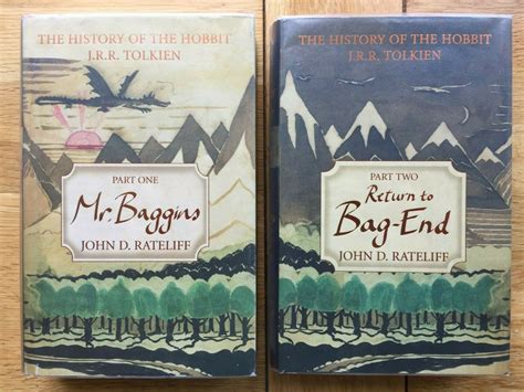 the history of the hobbit mr baggins and return to bag end mr baggins v 1 Kindle Editon