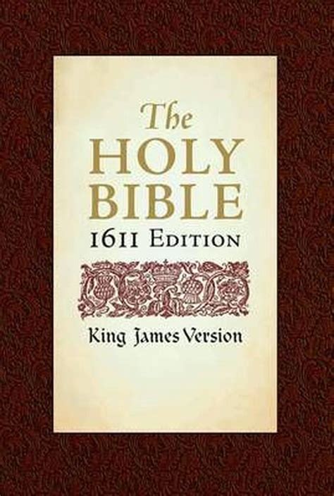 the holy bible king james version 1611 edition Doc