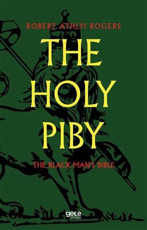 the holy piby the blackmans bible Reader