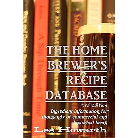 the home brewers recipe database 3rd PDF