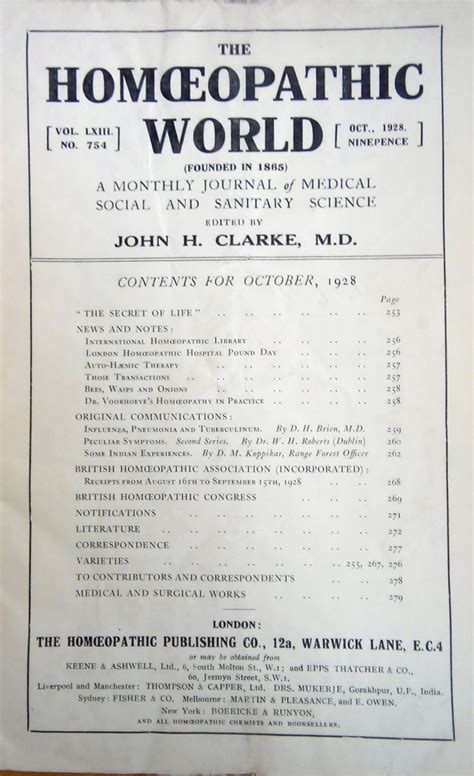 the homoeopathic world vol 3 no 4 march 1982 Doc