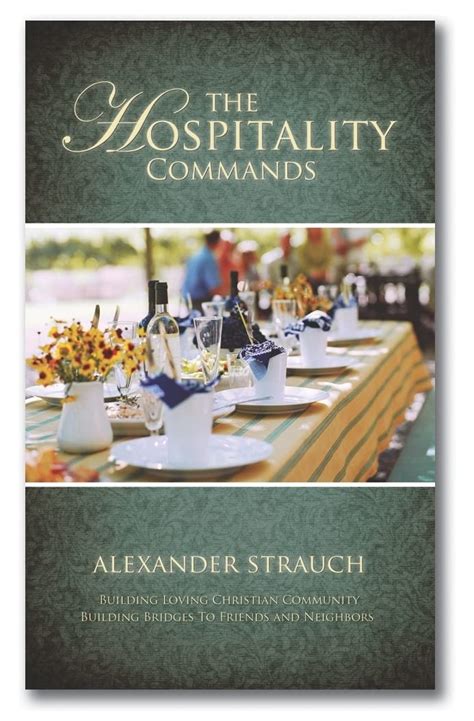 the hospitality commands building loving christian community Reader