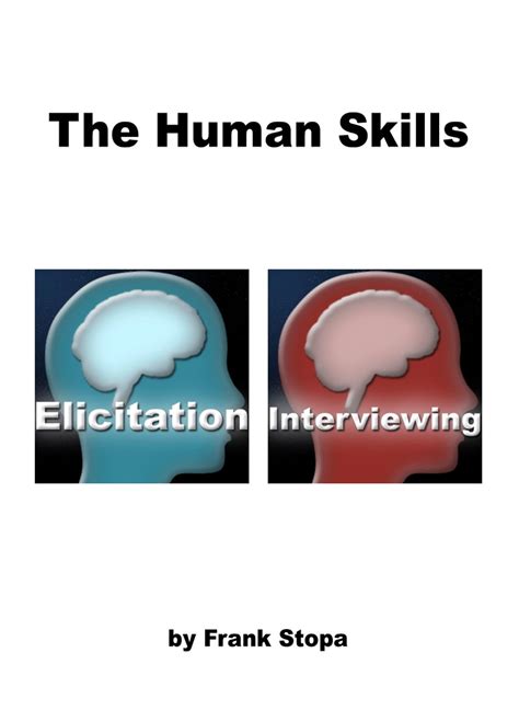 the human skills elicitation and interviewing Kindle Editon