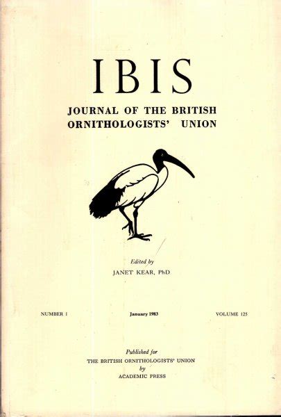 the ibis journal of the british ornithologists union volumes 88 145 Reader