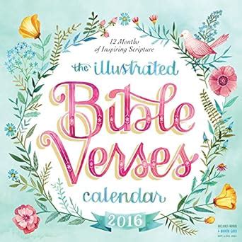 the illustrated bible verses wall calendar 2016 Epub