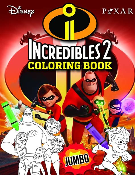 the incredibles coloring book PDF