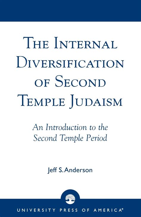 the internal diversification of second temple judaism PDF