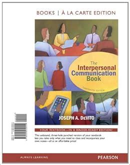 the interpersonal communication book books a la carte edition PDF
