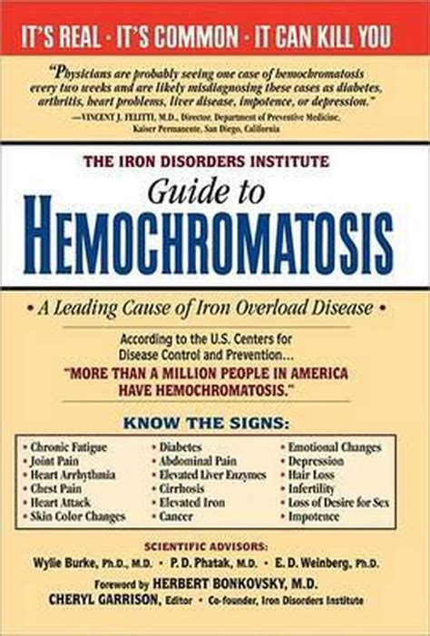 the iron disorders institute guide to hemochromatosis PDF