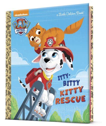 the itty bitty kitty rescue paw patrol little golden book Kindle Editon