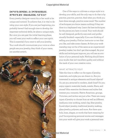 the jewelry makers design book an alchemy of objects PDF