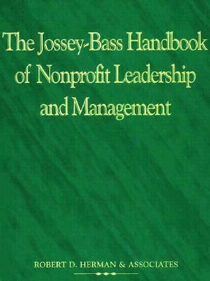 the jossey bass handbook of nonprofit leadership and management Kindle Editon