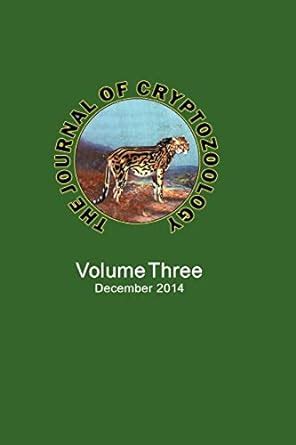 the journal of cryptozoology volume three Doc
