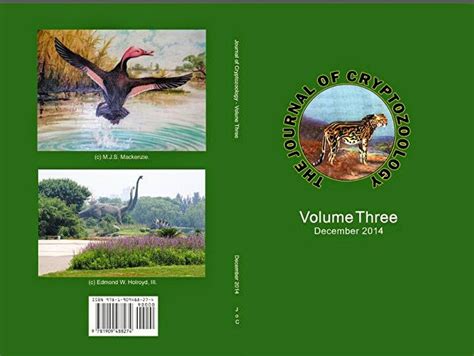 the journal of cryptozoology volume three Doc