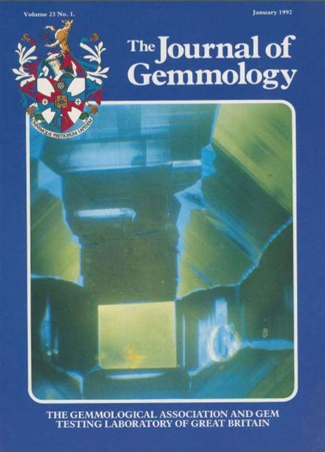 the journal of gemmology vol 23 no 2 april 1992 Epub