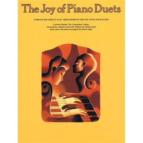 the joy of piano duets music joy books music sales PDF