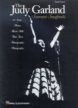 the judy garland souvenir songbook piano or vocal or guitar artist songbook Kindle Editon