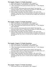the jungle chapter 14 questions PDF