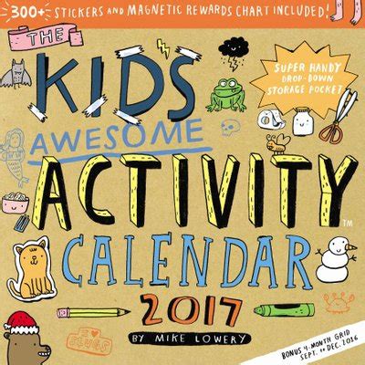 the kids awesome activity wall calendar 2016 Epub