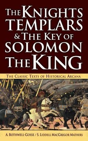 the knights templars and the key of solomon the king PDF