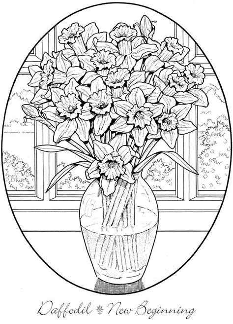 the language of flowers coloring book Reader