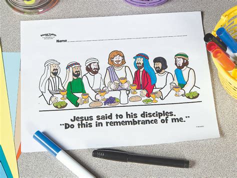 The Last Supper Printable