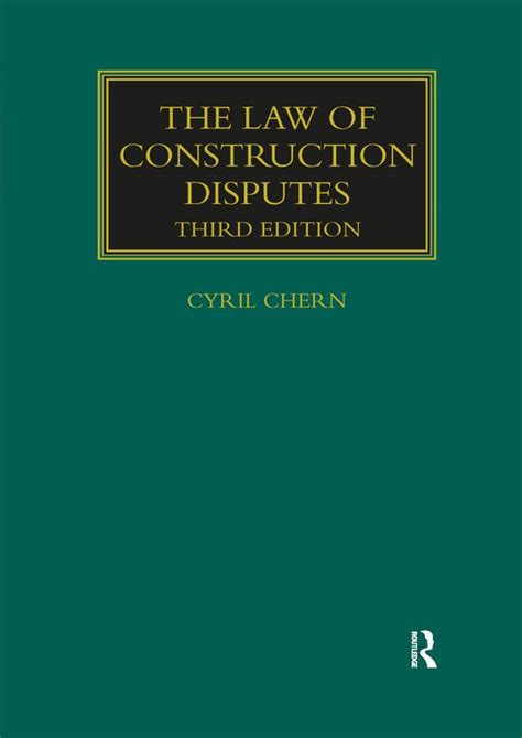 the law of construction disputes construction practice series Doc