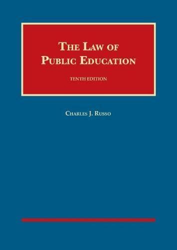 the law of public education university casebook series Epub
