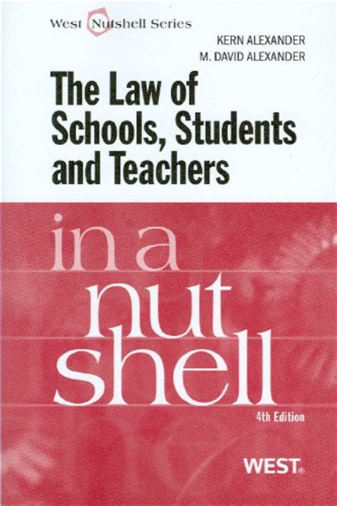 the law of schools students and teachers in a nutshell nutshell series Epub