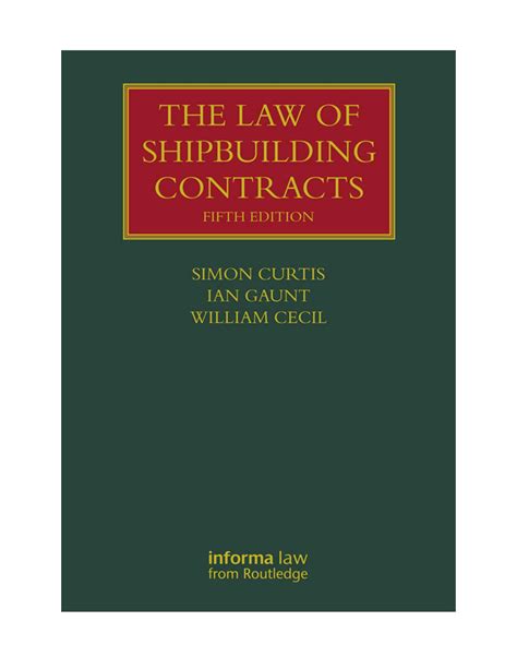 the law of shipbuilding contracts the law of shipbuilding contracts PDF