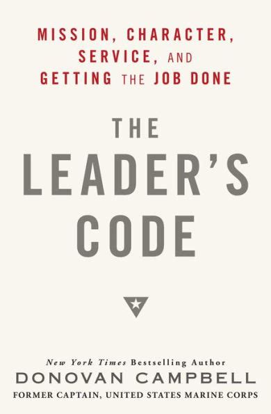 the leaders code mission character service and getting the job done PDF