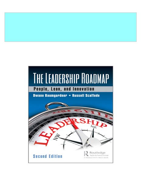 the leadership roadmap people lean and innovation Reader