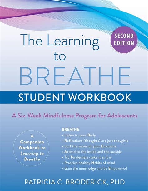 the learning to breathe student workbook a six week mindfulness program for adolescents Epub