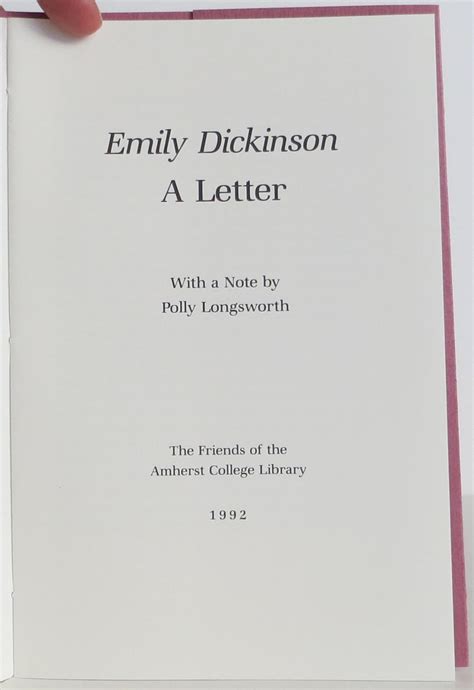 the letters of emily dickinson the letters of emily dickinson Doc