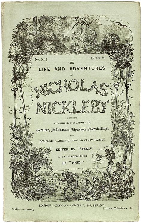 the life and adventures of nicholas nickleby volume 1 Doc