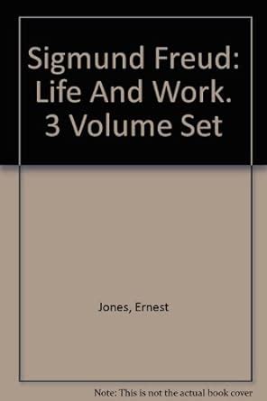 the life and work of sigmund freud 3 volume set PDF