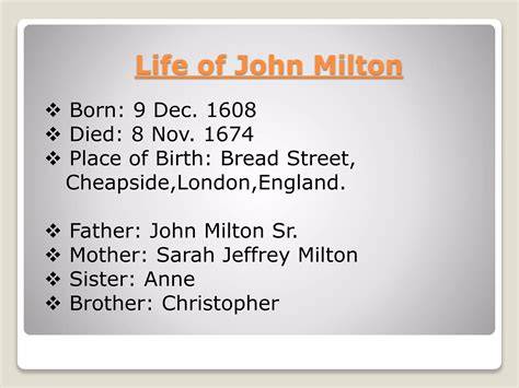 the life of john milton PDF