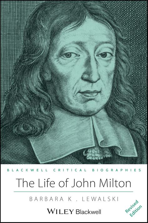 the life of john milton a critical biography Epub