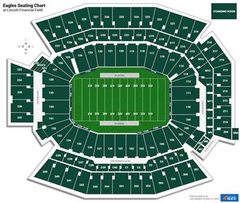 The Linc Seating Chart