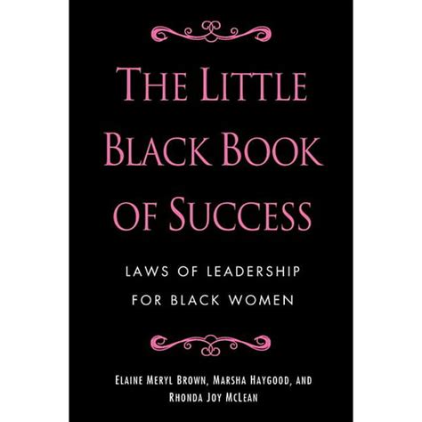 the little black book of success laws of leadership for black women Reader