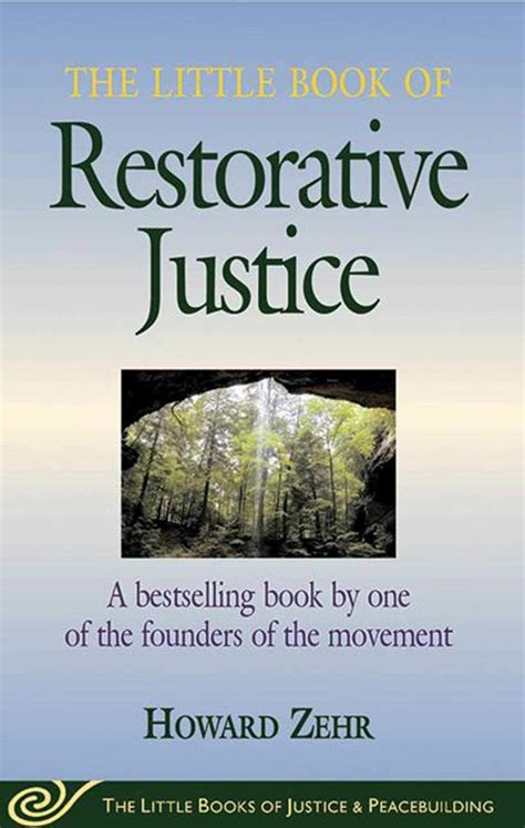 the little book of restorative justice the little books of justice and peacebuilding PDF