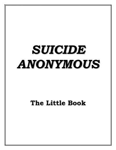 the little book of suicide the little book of suicide Doc