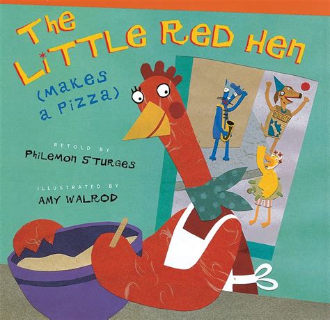 the little red hen makes a pizza Reader